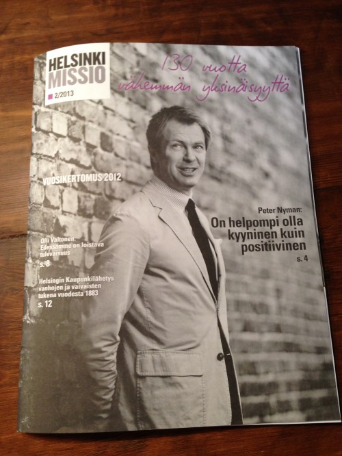 "Pessimismi ei ole yleensä rakentava voima"