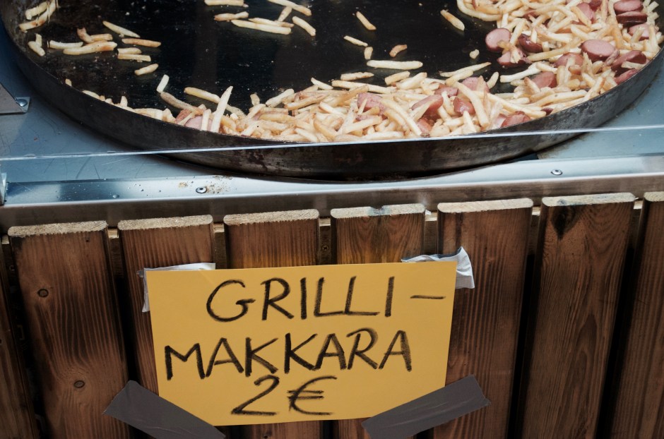 Messut ei ole messut jos ei siellä joku myy grillimakkaraa